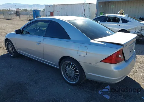 2002 Honda Civic Ex z USA, uszkodzony, nr VIN 1HGEM22012L103112